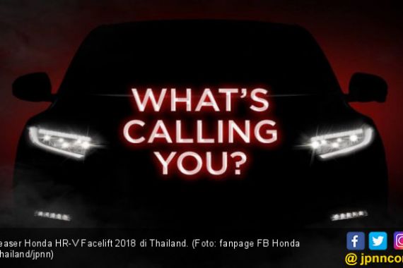 Kenali Honda HR-V Facelift 2018 yang Meluncur Bulan Ini - JPNN.COM