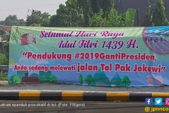 Viral Spanduk Provokatif di Tol, Begini Reaksi Fadli Zon - JPNN.COM