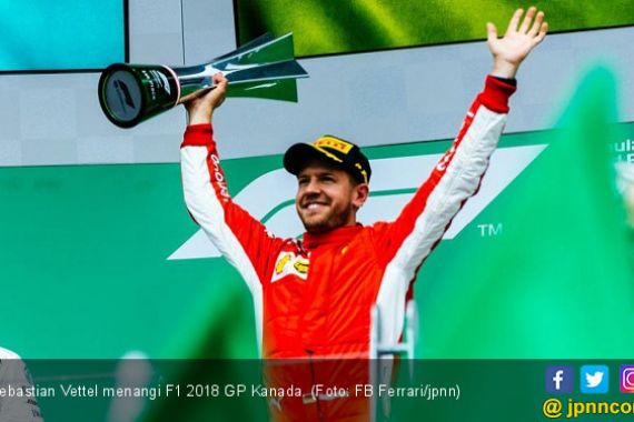 Rebut F1 GP Kanada, Vettel Genapi Kemenangan ke-50 - JPNN.COM