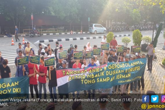 Forwaja Desak KPK Usut Bunga Palsu dan Tong Sampah Jerman - JPNN.COM