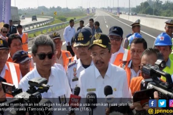 Tol Tamora Beroperasi, Medan-Sei Rampah Cukup 30 Menit - JPNN.COM