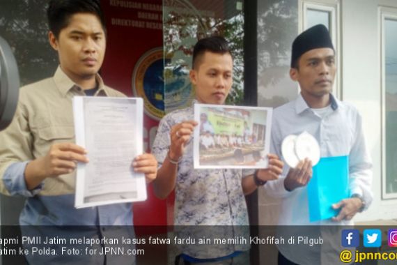 Fatwa Fardu Ain Pilih Khofifah Bergulir ke Polda Jatim - JPNN.COM