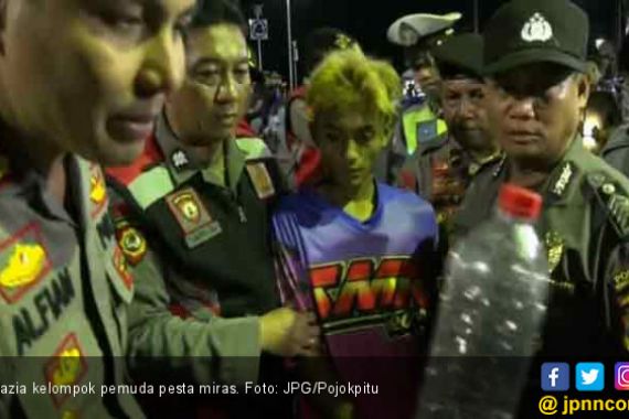 Puluhan Remaja Lari Tunggang Langgang Dikejar Polisi - JPNN.COM