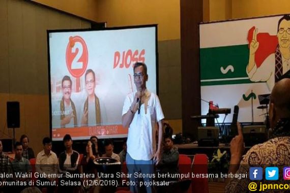 Paslon Djoss Komit Libatkan Komunitas Anak Muda Bangun Sumut - JPNN.COM