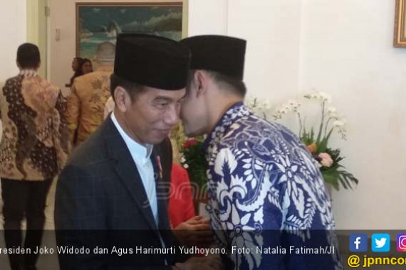 Usai Bertemu Jokowi di Istana Bogor, AHY Bilang Begini - JPNN.COM