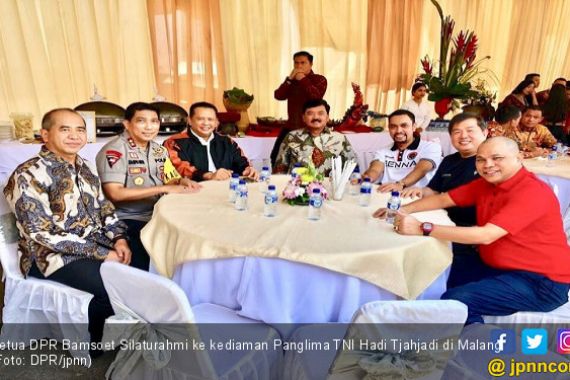 Sambangi Rumah Panglima TNI, Bamsoet: Ini Momen Spesial - JPNN.COM