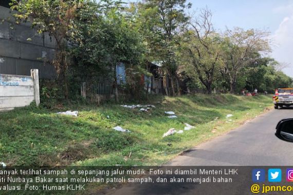 Menteri LHK Patroli Sampah di Jalur Mudik - JPNN.COM