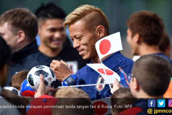 Piala Dunia 2018: Nostalgia Keisuke Honda di Rusia - JPNN.COM