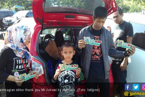 Stiker Thank You Mr Jokowi Dinilai Sangat Politis - JPNN.COM