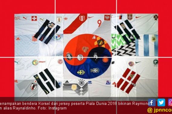 Jersey Peserta Piala Dunia 2018 Dijadikan Bendera Korsel - JPNN.COM