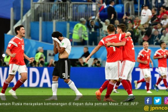 Hajar Mesir 3-1, Rusia Catat Rekor Fantastis - JPNN.COM