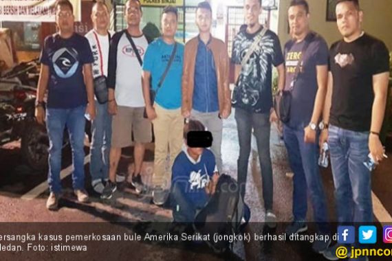 Pemerkosa Cewek Bule AS Ditangkap di Medan, Ini Wajahnya - JPNN.COM