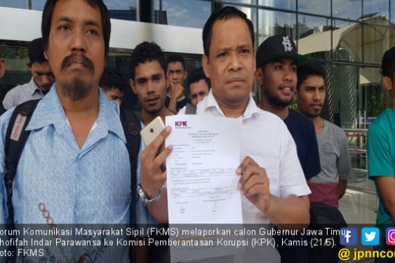 FKMS Laporkan Khofifah ke KPK Jelang Pilkada Jatim 2018 - JPNN.COM