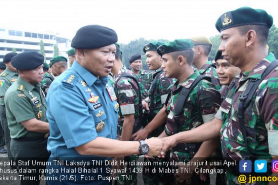 TNI Berperan Penting Dalam Menyukseskan Program Nasional - JPNN.COM