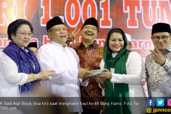 Said Aqil: Gus Ipul - Puti Wujud Persahabatan NU-Bung Karno - JPNN.COM