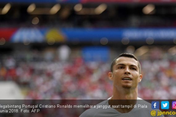 Janggut Jadi Jimat Cristiano Ronaldo di Piala Dunia 2018 - JPNN.COM