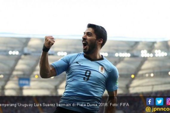 Luis Suarez Bertabur Rekor di Piala Dunia 2018 - JPNN.COM