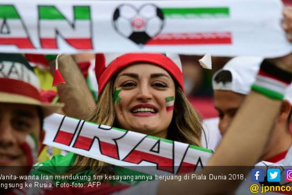 Di Balik Senyum Wanita-Wanita Iran di Piala Dunia 2018 - JPNN.COM
