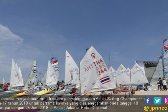 Indonesia Tuan Rumah Kejuaraan Lomba Layar Tingkat Asia 2018 - JPNN.COM