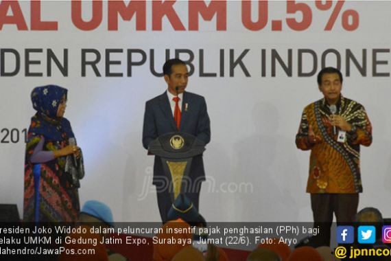 Good News, Presiden Jokowi Pangkas PPh UMKM Jadi 0,5 Persen - JPNN.COM