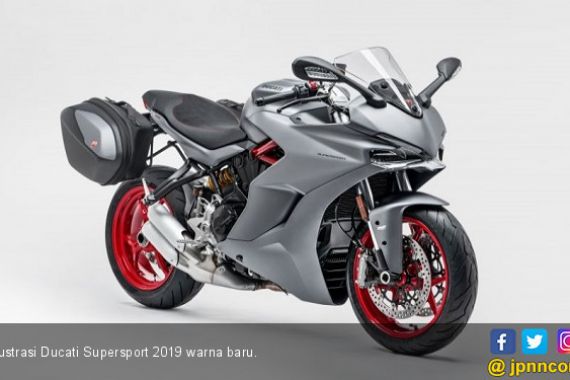 Ducati Supersport 2019 Coba Peruntungan Warna Selain Merah - JPNN.COM