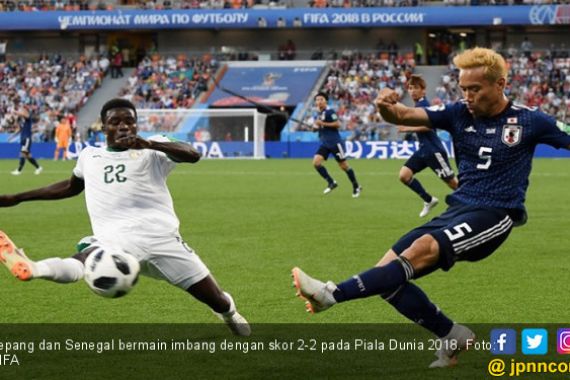 Piala Dunia 2018: Laga Tegang, Jepang dan Senegal Imbang - JPNN.COM