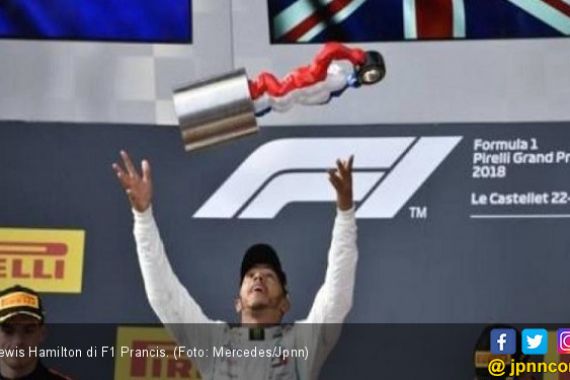 F1 Prancis: Hamilton Catat Kemenangan ke-65 dan Cetak Rekor - JPNN.COM