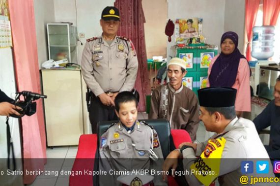 Kapolres Ciamis Terinspirasi Kisah Anak Penderita Difabel - JPNN.COM