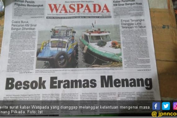 Langgar Aturan Masa Tenang, Waspada Disentil Bawaslu Sumut - JPNN.COM