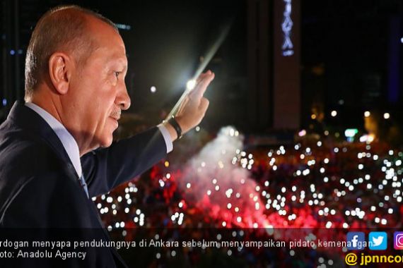 Menang Pemilu, Erdogan Berjanji Basmi Dua Kelompok Ini - JPNN.COM