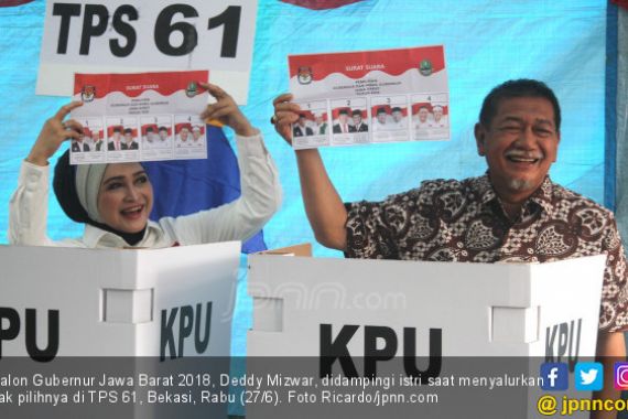 Deddy-Dedi Hanya di Urutan Ketiga Hitung Cepat Sementara - JPNN.COM