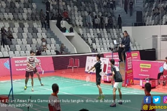 Bulu Tangkis di Asian Para Games 2018 Sukses Sedot Penonton - JPNN.COM