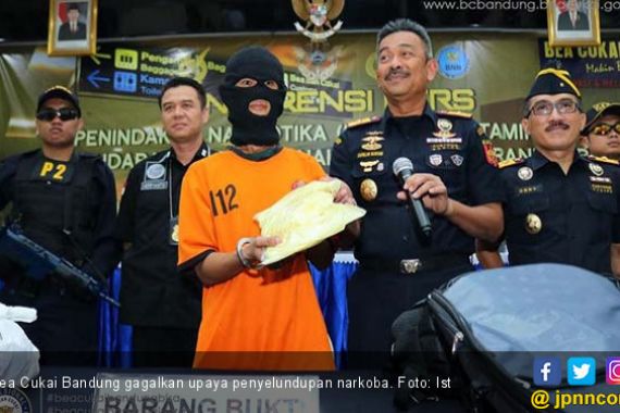 Bea Cukai Bandung Gagalkan Penyelundupan 1.155 gram Narkoba - JPNN.COM