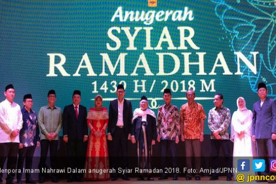 Menpora Beri Penghargaan kepada Pemenang Syiar Ramadhan 2018 - JPNN.COM