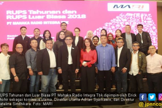 Revenue Naik, Mahaka Radio Integra Sebar Dividen Rp 6,3 M - JPNN.COM