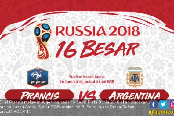 Piala Dunia 2018: Prediksi Argentina vs Prancis, Kunci Messi - JPNN.COM