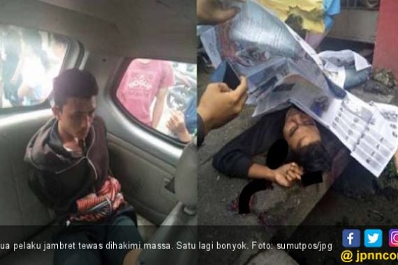 Penjambret Tewas Diamuk Massa di Medan, Rekannya Babak Belur - JPNN.COM