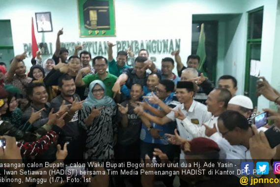 Tim Sukses Ade Yasin dan Iwan Klaim Menang di Pilkada Bogor - JPNN.COM