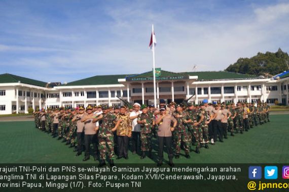Prajurit TNI dan Polri Sukses Mengamankan Pilkada di Papua - JPNN.COM