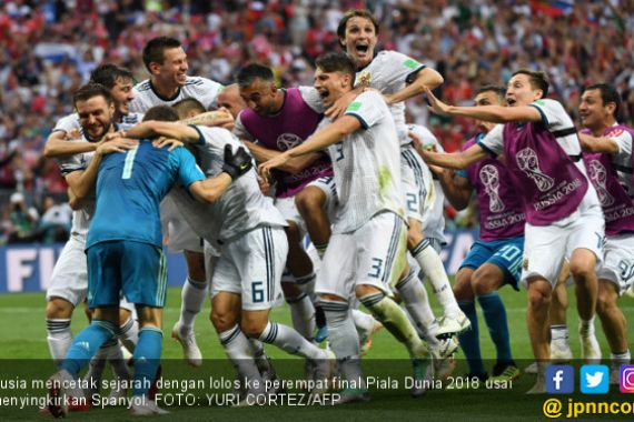Dramatis, Rusia Pulangkan Spanyol dari Piala Dunia 2018 - JPNN.COM