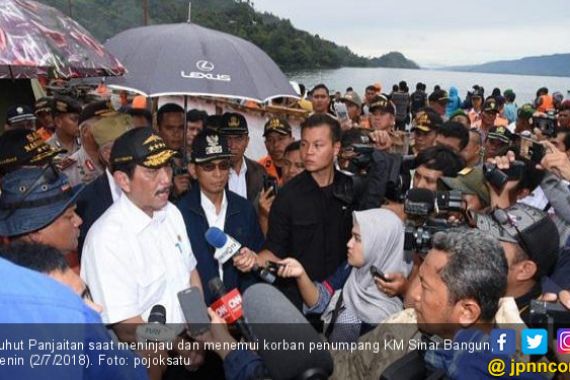 Luhut: Anak Korban KM Sinar Bangun Dijamin tak Putus Sekolah - JPNN.COM