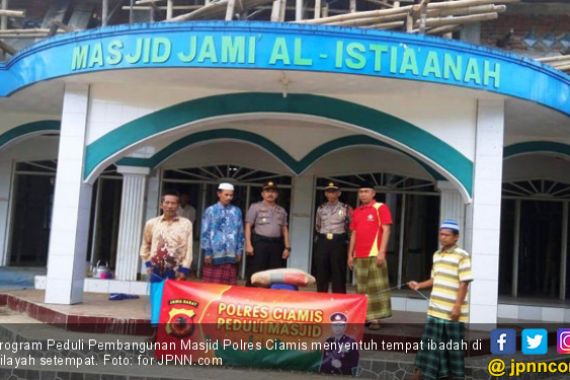 Kapolres Ciamis Galakkan Program Peduli Pembangunan Masjid - JPNN.COM