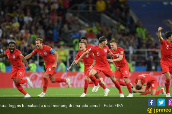 Lewat Adu Penalti, Inggris Tembus 8 Besar Piala Dunia 2018 - JPNN.COM