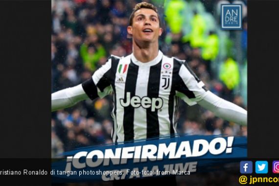 Begini Jadinya Cristiano Ronaldo Pakai Baju Juventus - JPNN.COM