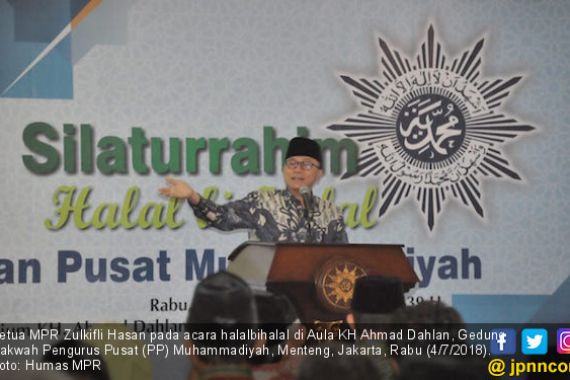 Ketua MPR: Halalbihalal Tradisi Khas Indonesia - JPNN.COM