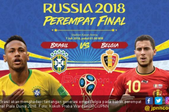 Piala Dunia 2018: Prediksi Brasil vs Belgia - JPNN.COM