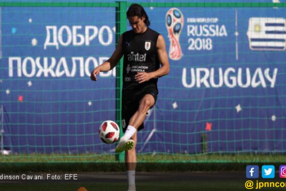 Jelang Bentrok Vs Prancis, Uruguay Rahasiakan Kondisi Cavani - JPNN.COM