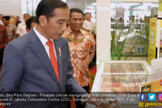 Jokowi Terkesan dengan Kemajuan Industri Peternakan Nasional - JPNN.COM