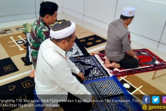 Agar Masyarakat Tahu Panglima TNI dan Kapolri Kompak - JPNN.COM