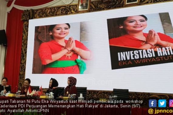 Jurus 'Investasi Hati' Pemikat Rakyat ala Bupati Cantik PDIP - JPNN.COM